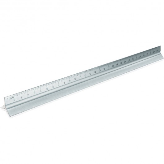 Promotional 30cm Aluminium Scale Rulers